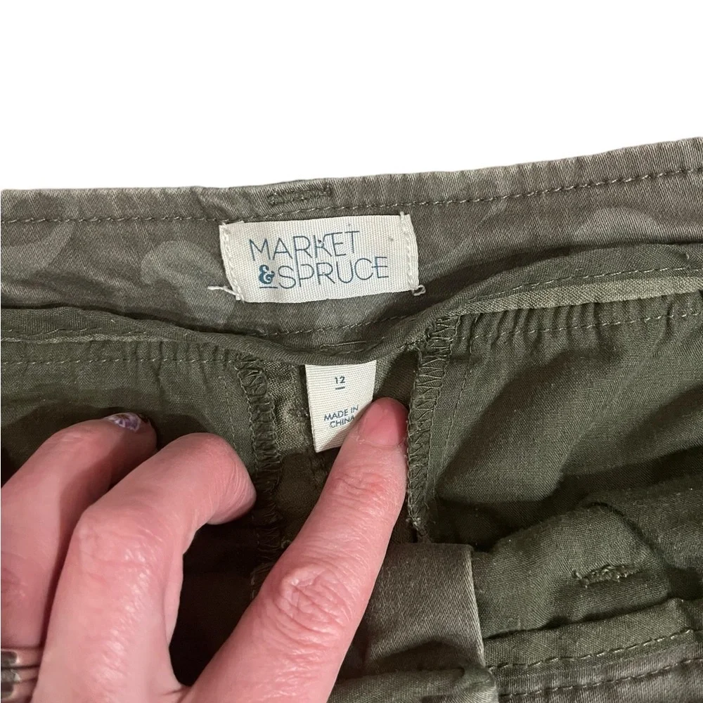 Market & Spruce- Camo skinny pant - Picture 2 of 7